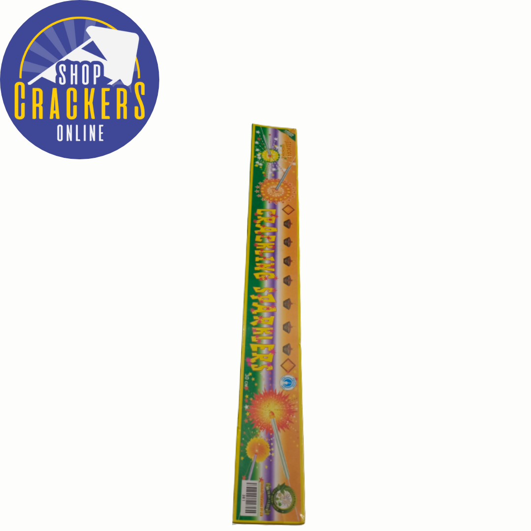 30 Cm crackling sparklers (5 pcs)