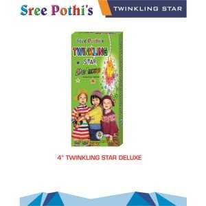 4 Inc Deluxe Twinkling star B (10 pcs)