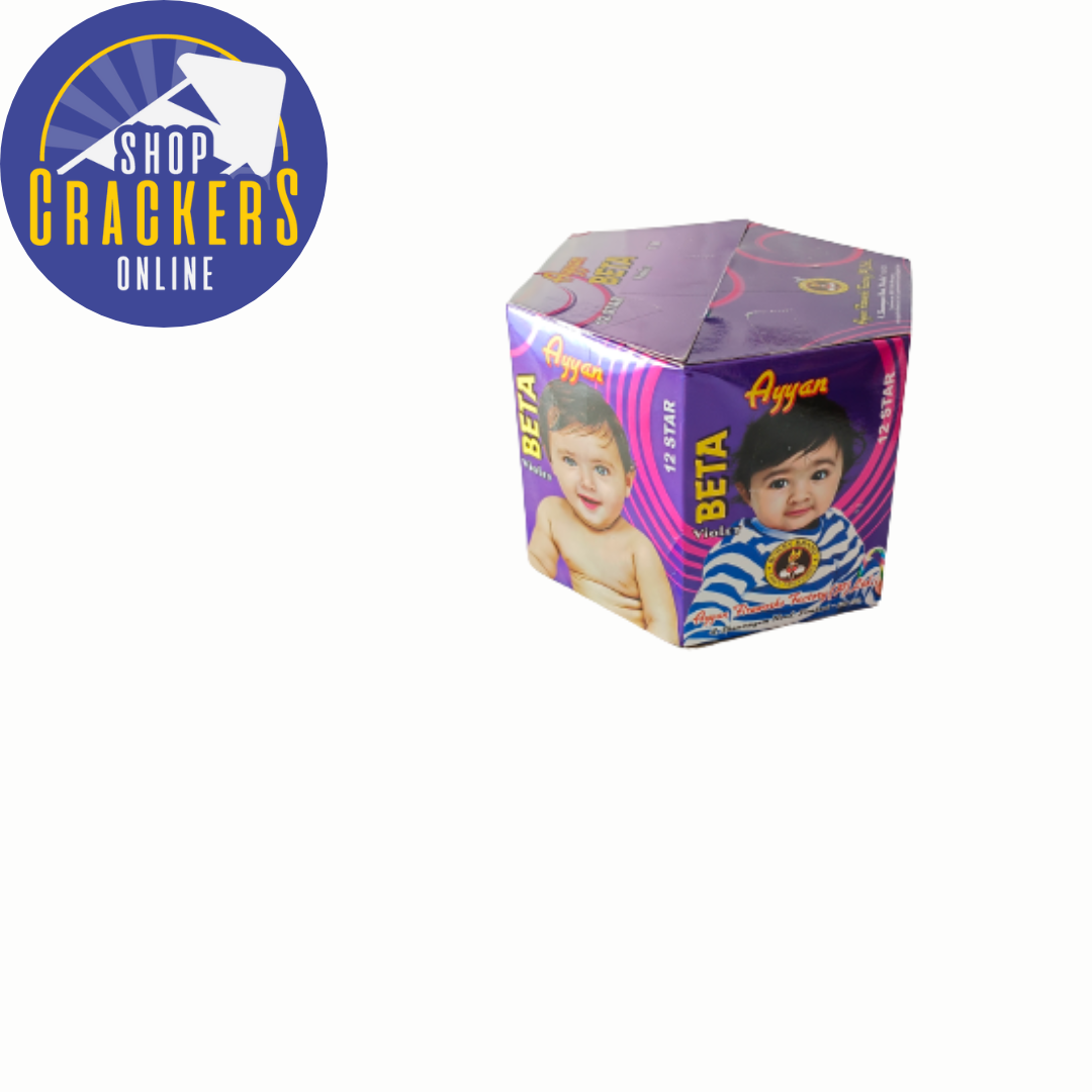 Beta Violet 12 Star Crackling