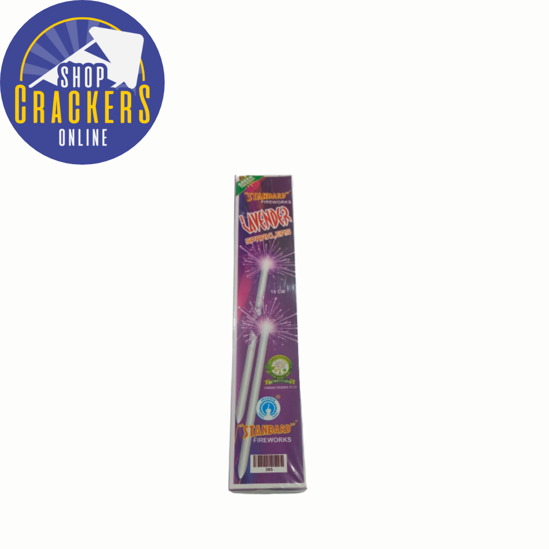 15 Cm lavender sparklers (10 pcs)