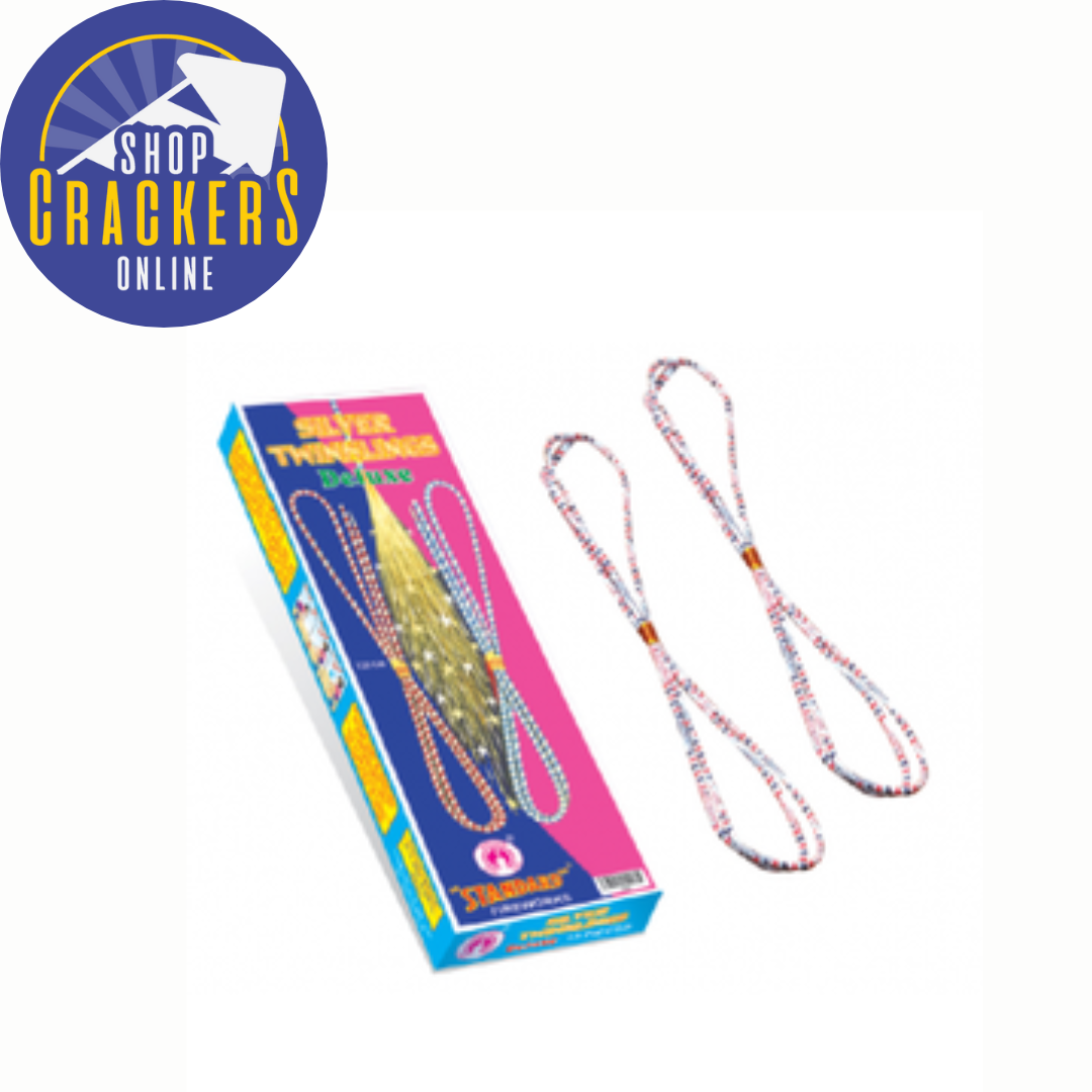 Silver twinklings deluxe(120cm -4") (10 pcs)
