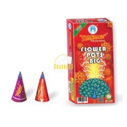 Flower Pots Big Gold (10 Pcs)