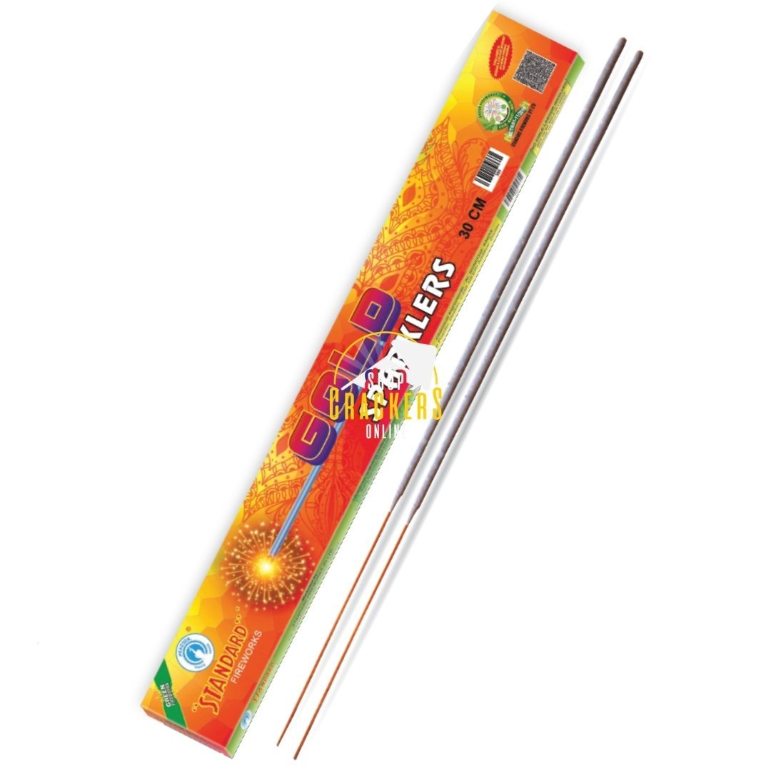 Gold Sparklers (30 CM 5 Pcs)