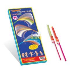 Multi Colour Candles (10 Pcs)