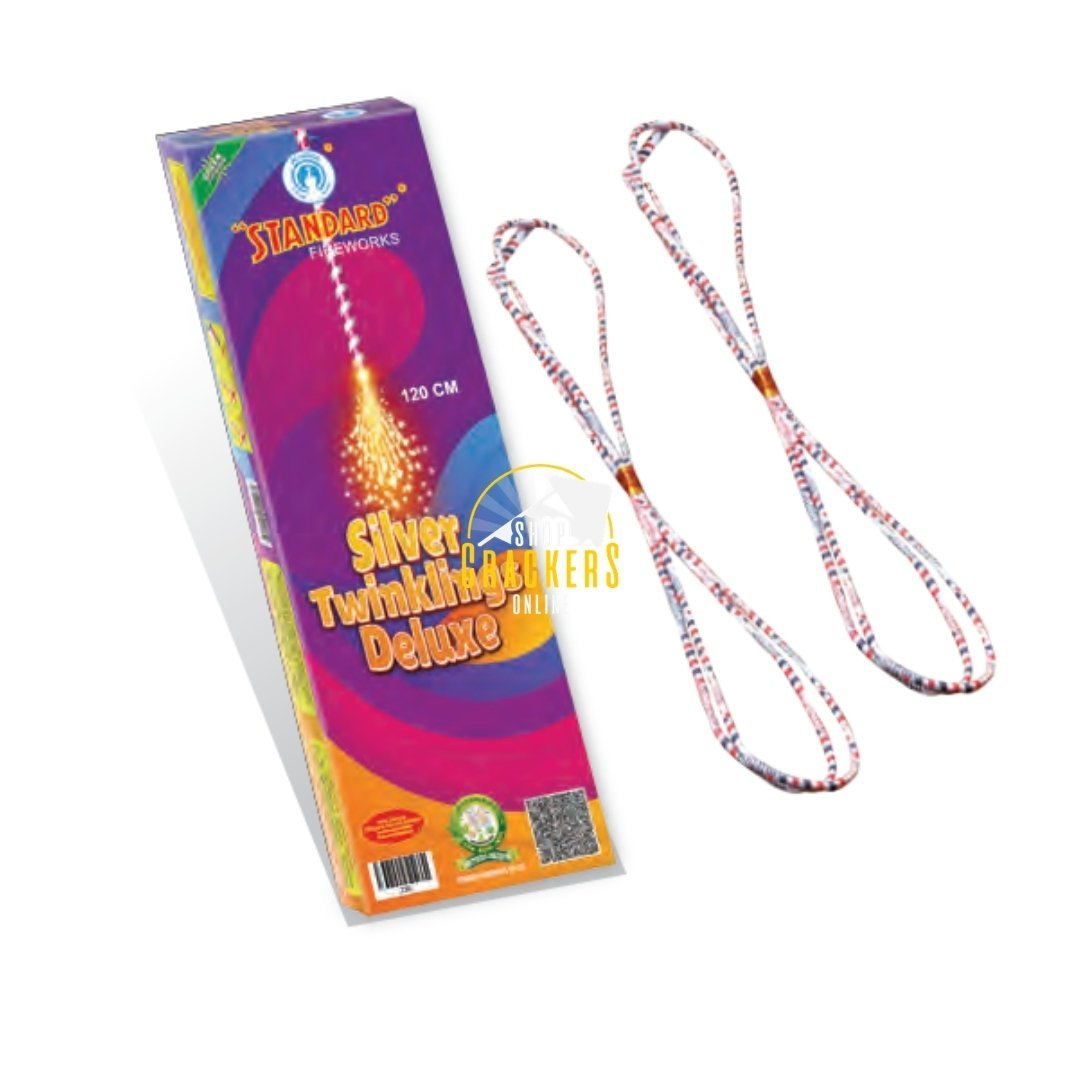 Silver Twinklings Deluxe (120 CM 10 Pcs)