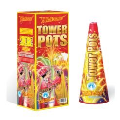 Tower Pots - Gold (1 Pc)